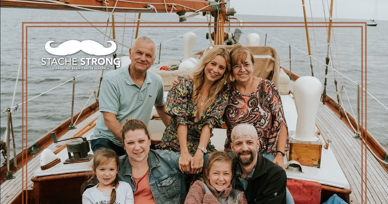 StacheStrong: Supporting Brain Cancer Research