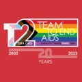 T2EA - Team to End Aids logo